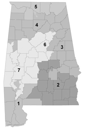 Alabama Congressional Districts 113th Congress