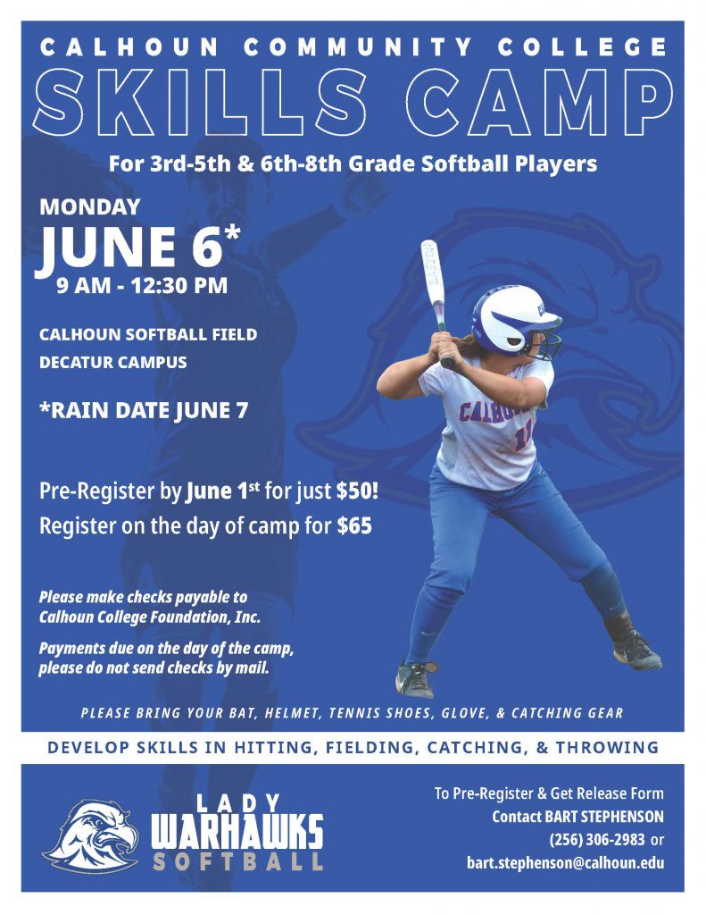 Calhoun Community College Skills Camp for 3rd5th and 6th8th Grade
